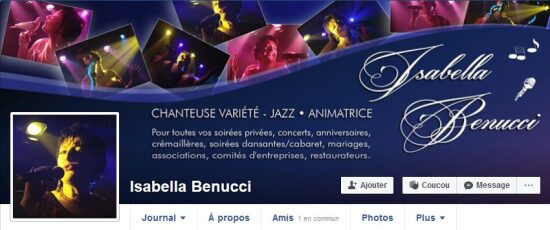 Bannière Facebook-Chanteuse